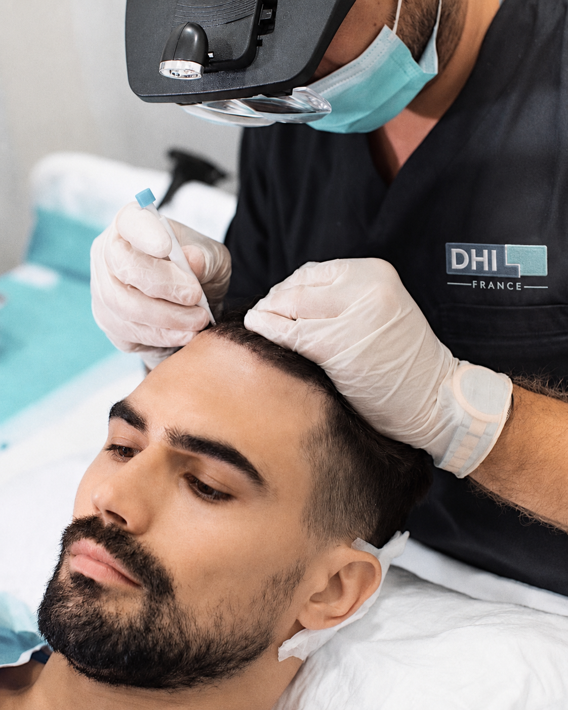 Médecin DHI France en intervention